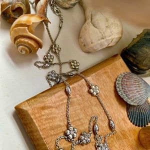 Necklace and bracelet sold as set $75 or separate necklace $45, bracelet $30